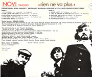 NOVI SINGERS / Rien Ne Va Plus